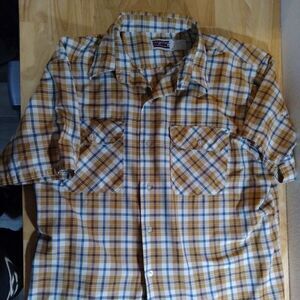 Vintage Big Mac Plaid Button Down Shirt